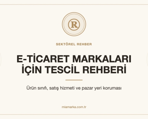 E-ticaret ve online markalar için marka tescili