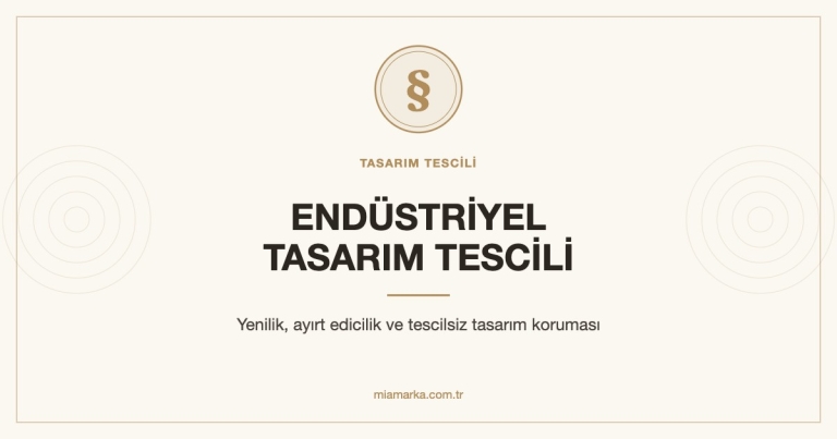 Endüstriyel tasarım tescili