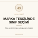 Marka tescilinde sınıf seçimi